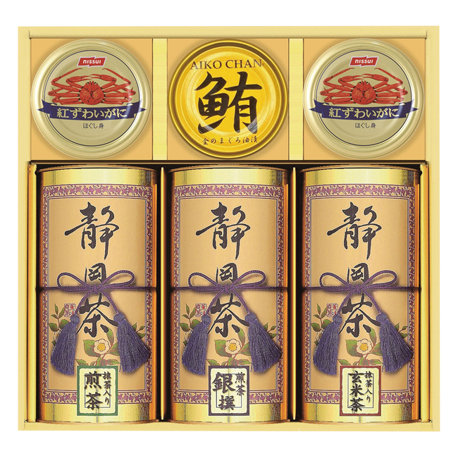 和彩撰（静岡茶・かに缶・ツナ）　No.80　割引き商品