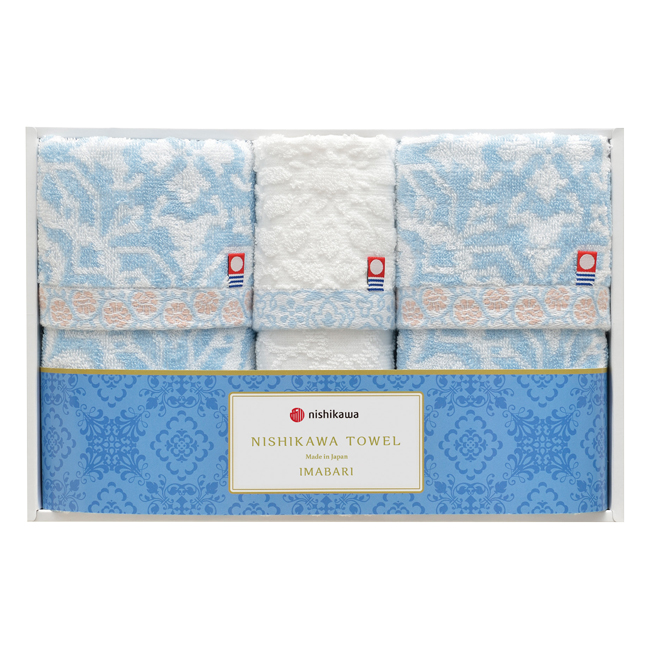 〈nishikawa〉今治製タオルセット　No.25　割引き商品