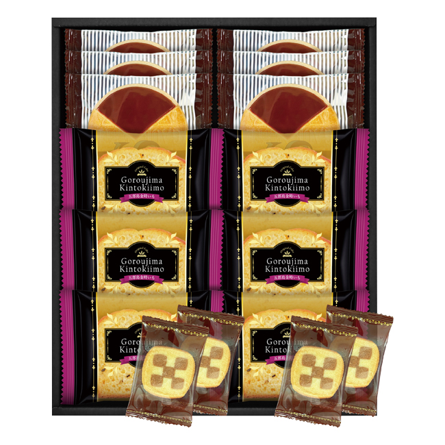 五郎島金時いもケーキ＆ゴーフレット＋クッキー　No.30　割引き商品