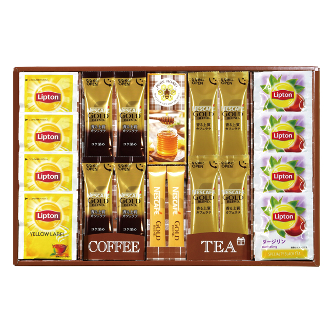 ネスカフェ・リプトン・はちみつギフト　No.25　割引き商品