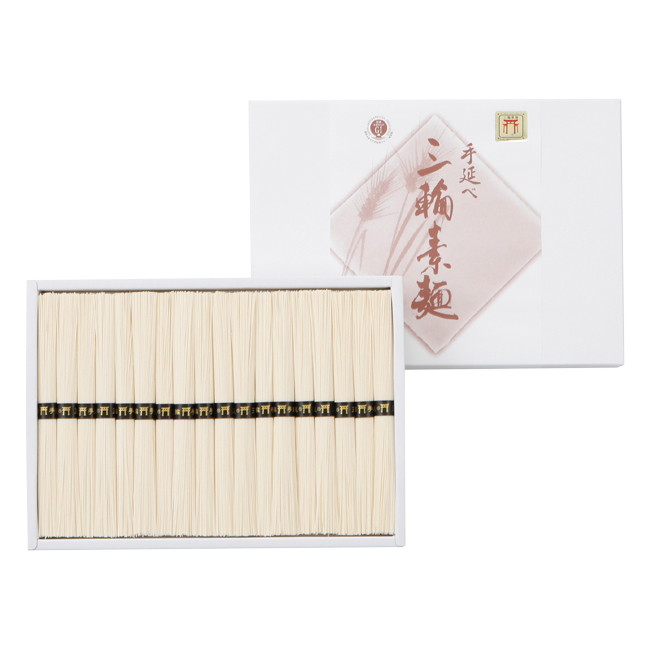 三輪素麺　組合謹製　鳥居帯　No.35　割引き商品