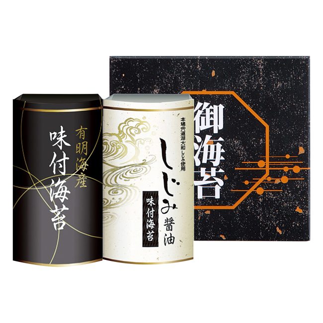 【送料無料】 有明海産＆しじみ醤油味付のり　No.10
