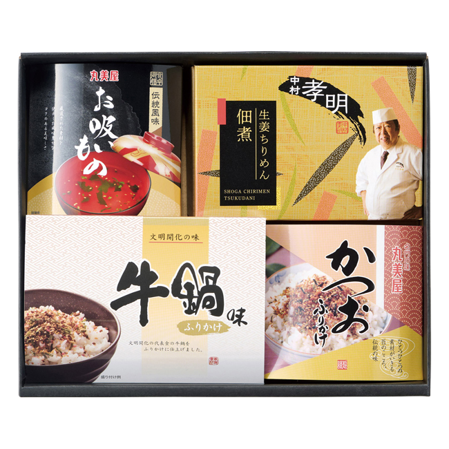 中村孝明監修　生姜ちりめん佃煮＆バラエティセット　No.20　割引き商品