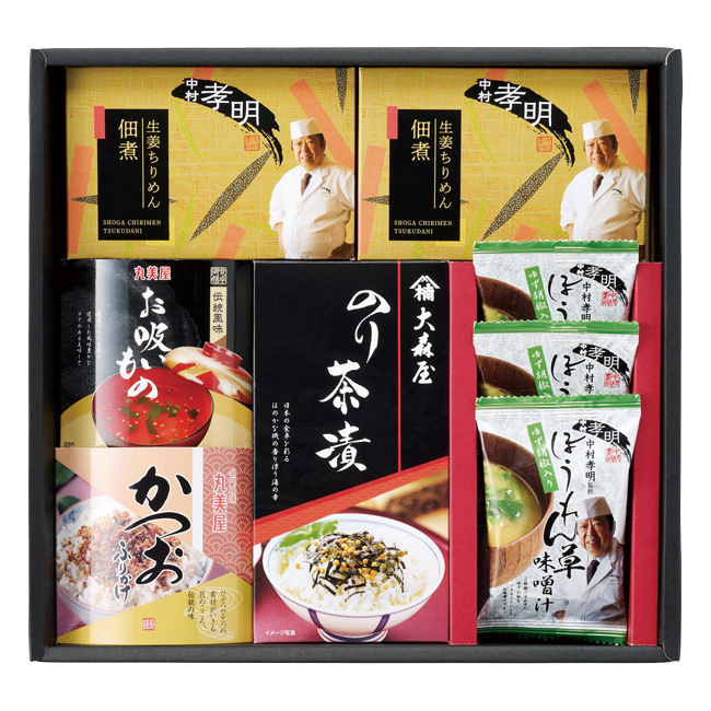 中村孝明監修　生姜ちりめん佃煮＆バラエティセット　No.40　割引き商品