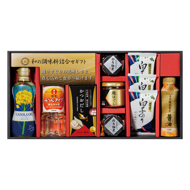 和の調味料詰合せ　No.40　割引き商品