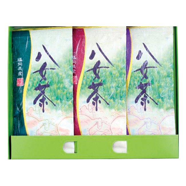 八女茶詰合せ No.15 (返:3割) ※消費税・8%