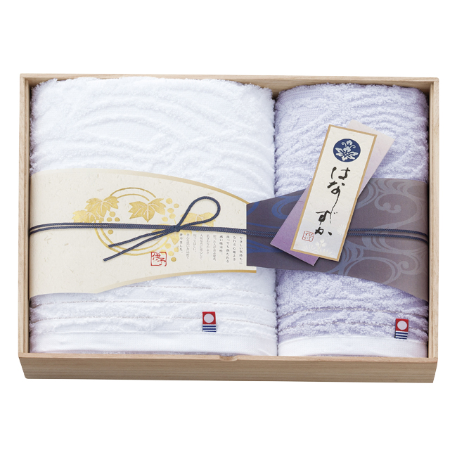 はなしずか 木箱入りタオルセット No.40
