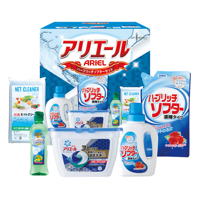 アリエールジェルボール&ハーブリッチソフターセット No.30