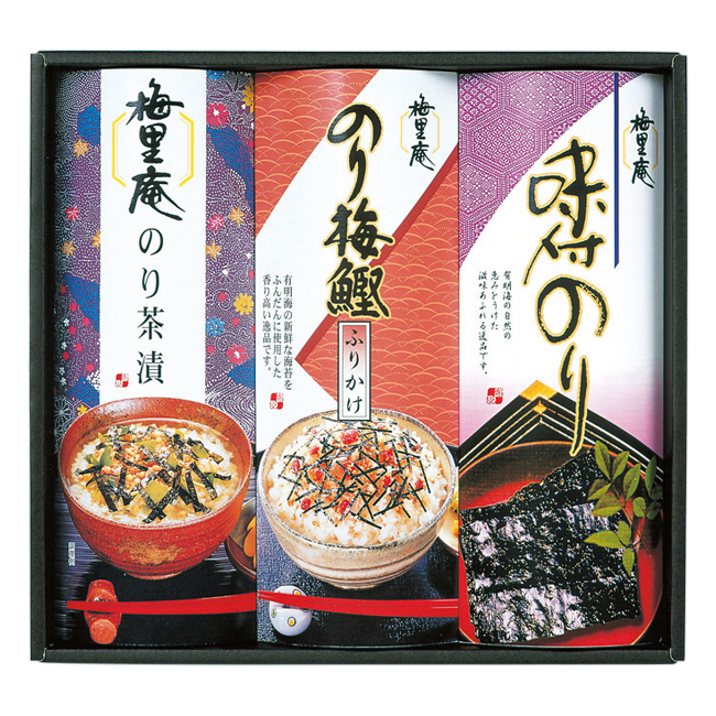 梅里庵 茶漬・ふりかけ・味付けのり詰合せ No.15