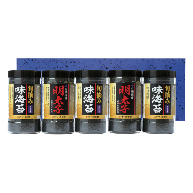 ゆかり屋本舗 有明海産 明太子風味&味海苔セット No.25