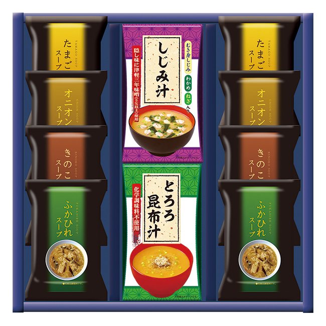 フリーズドライスープ・みそ汁ギフト No.30