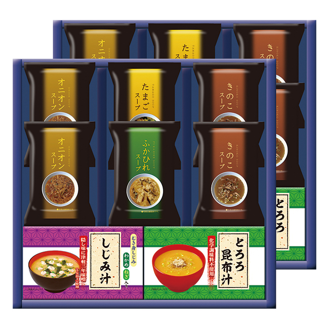 フリーズドライスープ・みそ汁ギフト No.50