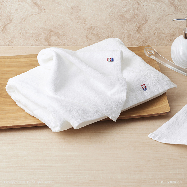 ホワイトハーモニー　バス・フェイスタオルセット　No.40　40％OFF