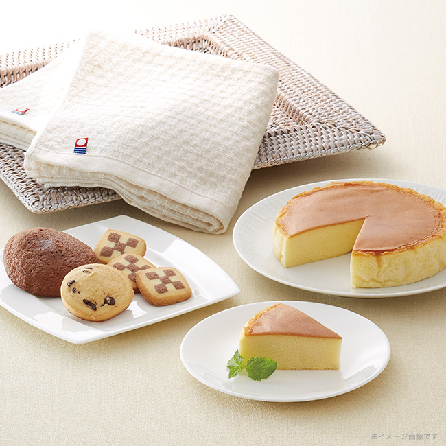 千寿堂　スイーツ＆今治タオルセット　No.100　割引き商品