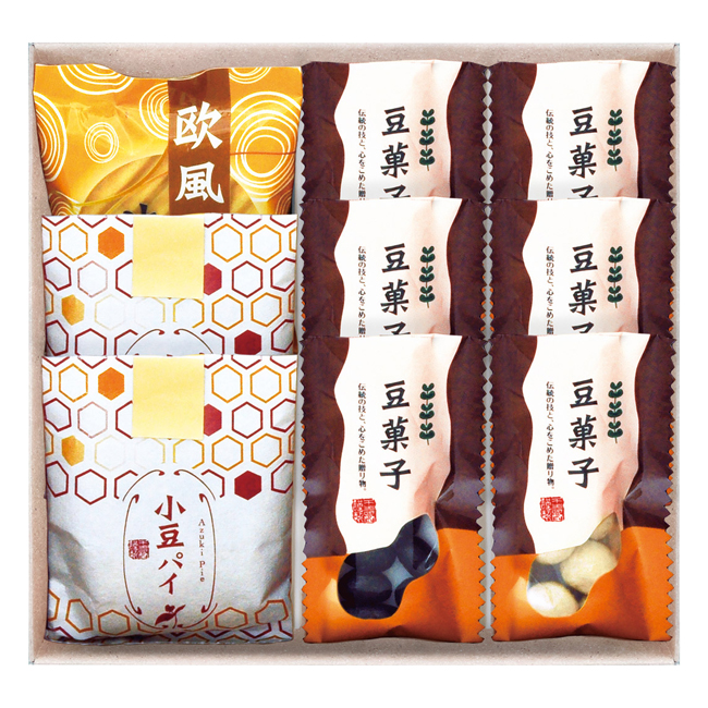 小豆パイ・欧風せんべい和菓子詰合せ　No.20　割引き商品