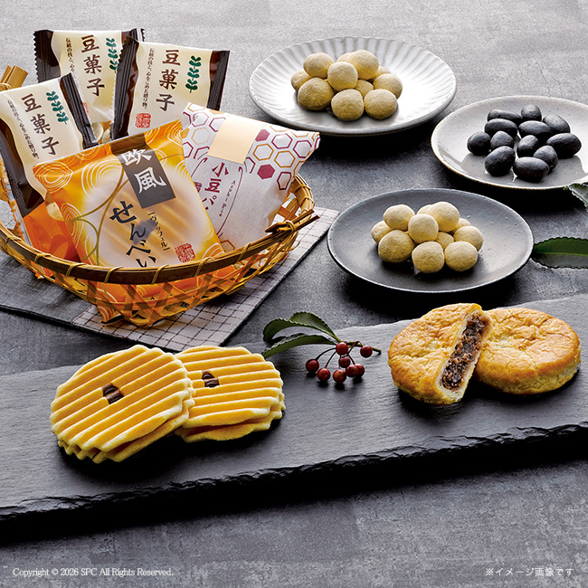 小豆パイ・欧風せんべい和菓子詰合せ　No.20　割引き商品
