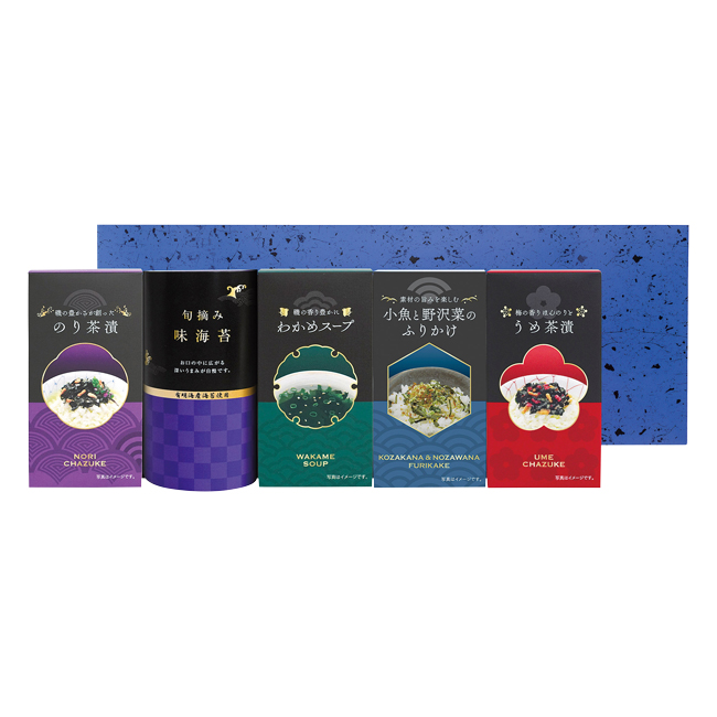ゆかり屋本舗　味海苔・お茶漬・ふりかけ・スープセット　No.25　40％OFF