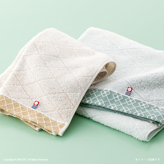 和布小紋（modern）　フェイス・ウォッシュタオルセット　No.15　割引き商品