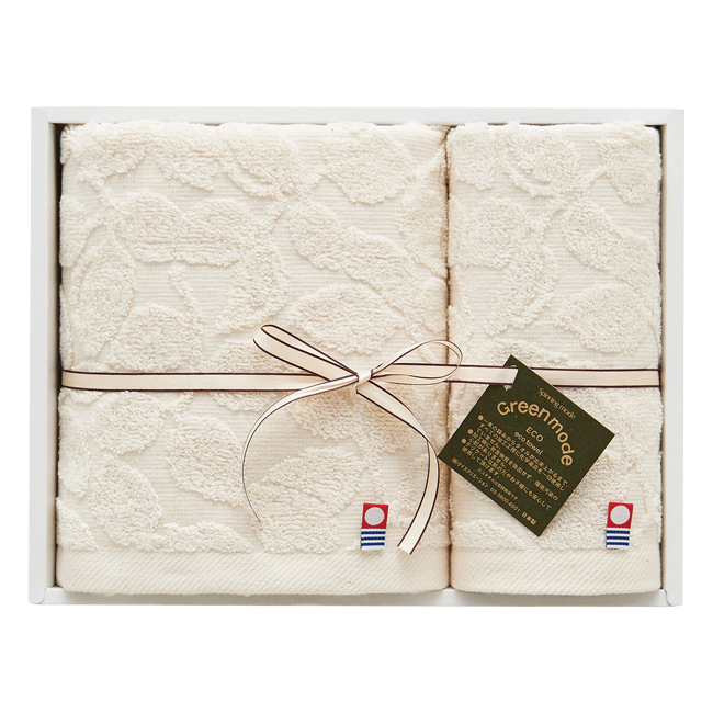 グリーンモード　フェイス・ウォッシュタオルセット　No.25　割引き商品