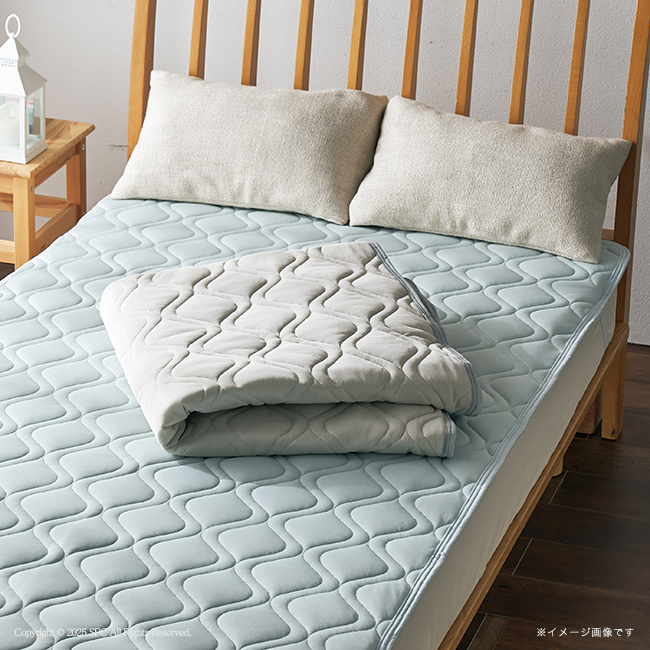 グランフランセ　ヌーベル　クール接触冷感敷パッド1枚　No.50　（ミント）　割引き商品