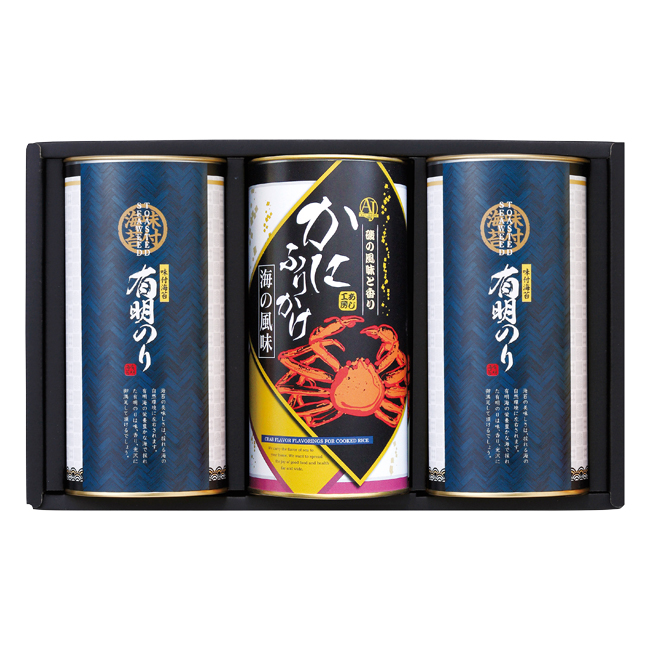 有明のり＆ふりかけ詰合せ　No.25　割引き商品