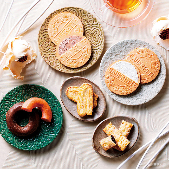 千寿堂　ゴーフレット・焼ドーナツ　スイーツセレクト　No.30　割引き商品