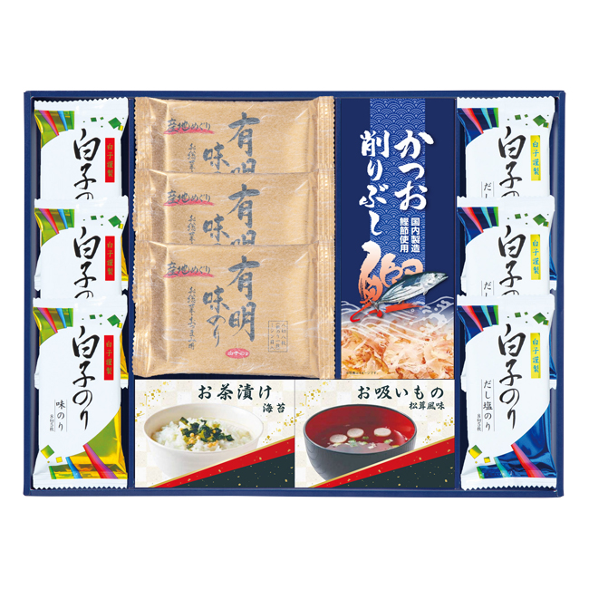 味之庵　白子のり＆永谷園食卓セット　No.40　割引き商品