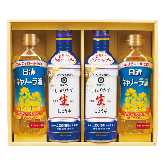 調味料＆日清オイルセット　No.40　割引き商品