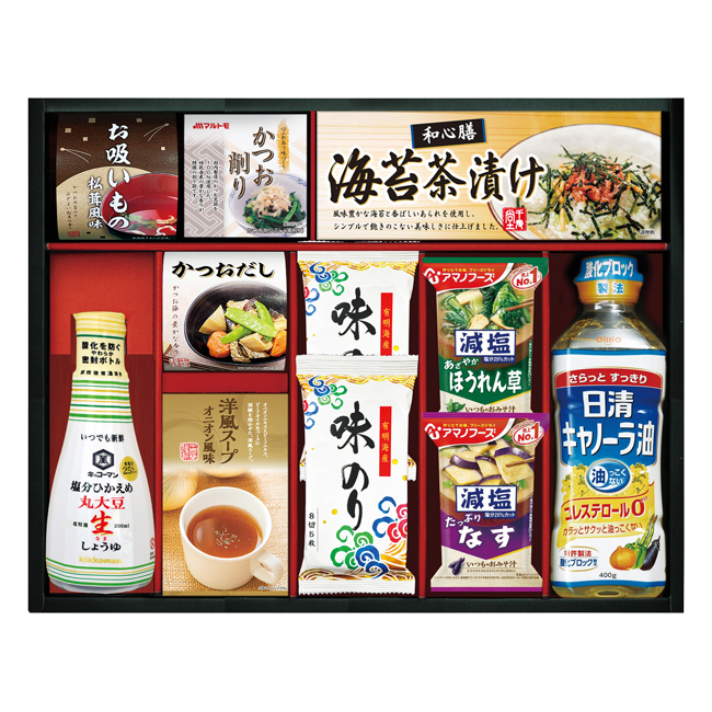 日清キャノーラ油＆アマノフーズバラエティセット　No.50　割引き商品