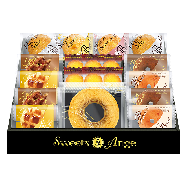 【送料無料】 スイーツアンジュ　ベルギーワッフルと焼菓子セット　No.50