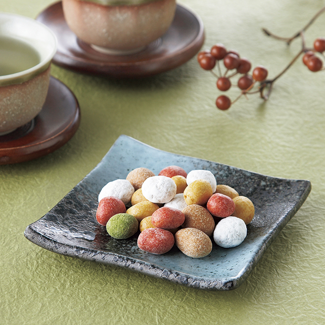<豆和菓> 豆菓子・お茶詰合せ No.20