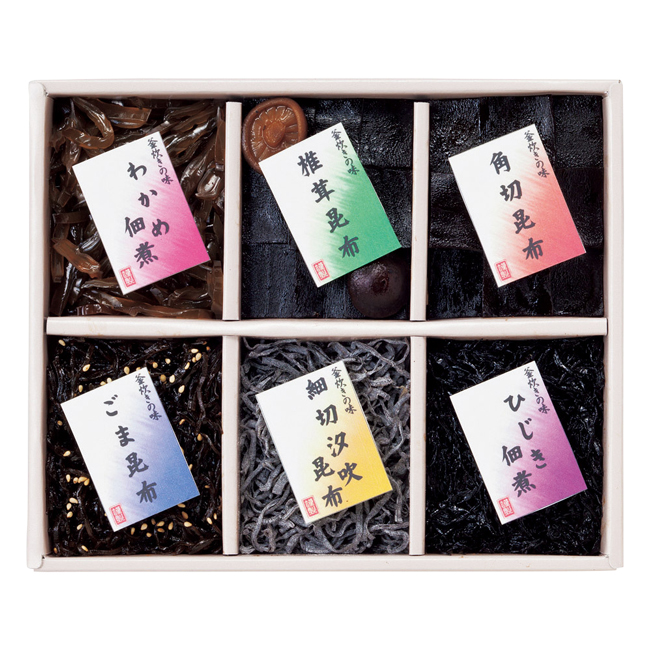 廣川昆布 御昆布・佃煮6品詰合せ No.20