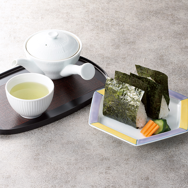 深蒸し煎茶・味付海苔・南高梅詰合せ No.50