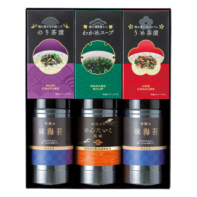 ゆかり屋本舗 味海苔・お茶漬・スープ詰合せ No.30