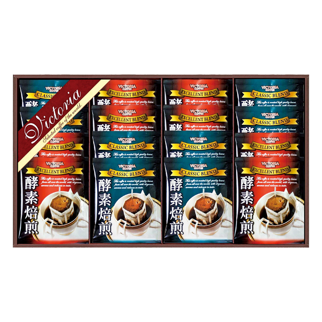 至上 珈琲 コーヒー ギフト ドリップコーヒー ビクトリアコーヒー 珈琲屋さんの酵素焙煎 セット 詰め合わせ 引き出物 四十九日 引出物 お返し 喪中  法事 お供え物 満中陰志 忌明け 49日 挨拶状 粗供養 品物 お礼 NT-150 20
