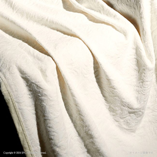 ロイヤルリッチ　国産ジャカードシルク混綿毛布（毛羽部分）　No.150　割引き商品