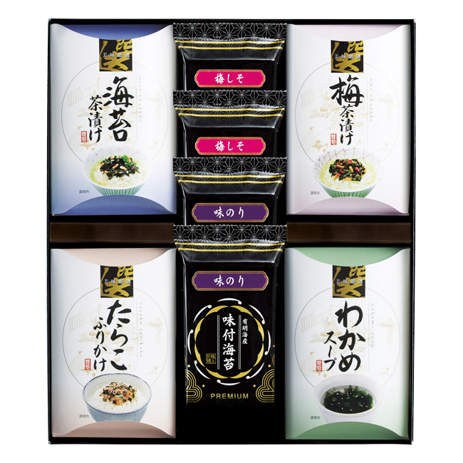 ゆかり屋本舗　味付海苔＆お茶漬け＆ふりかけ＆スープ詰合せ　No.25　割引き商品