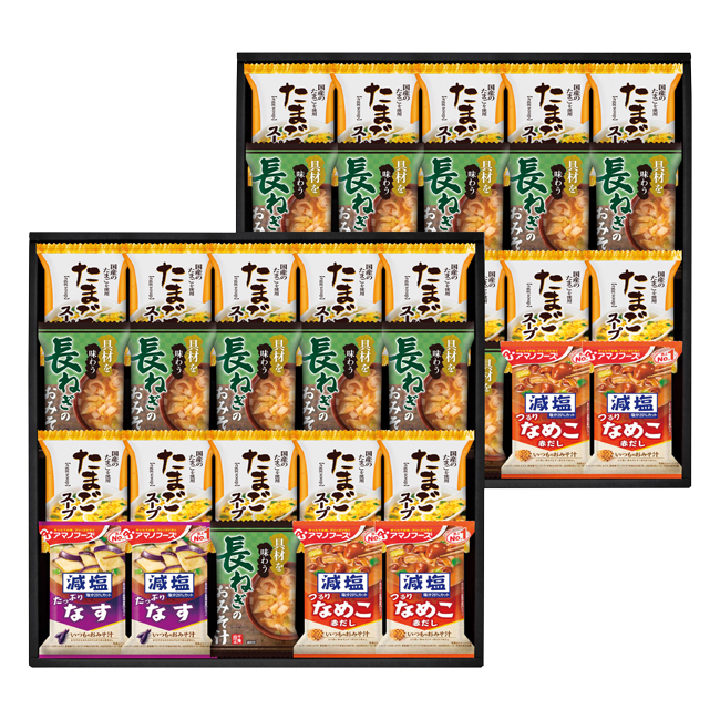 フリーズドライ　具材味わうおみそ汁＆たまごスープ　No.100　割引き商品
