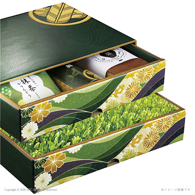 サッド・カフェ / 紙ジャケ６枚セット DU特典ボックス付き 新品 源茶舗select 宝乃菓 茶露の極み二段箱 B No.50｜特選ギフト