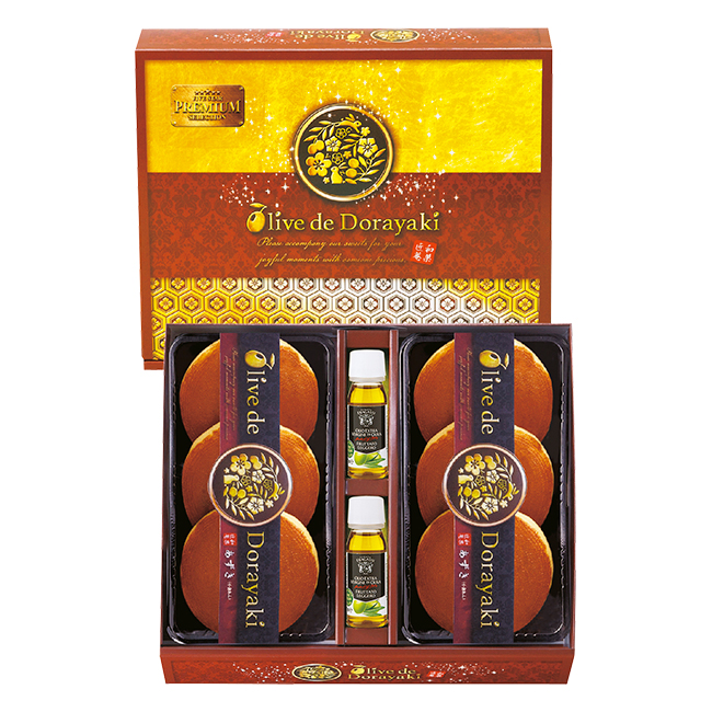 和菓匠菴　「オリーブ　de　どら焼き」Premium　No.30｜特選ギフト｜