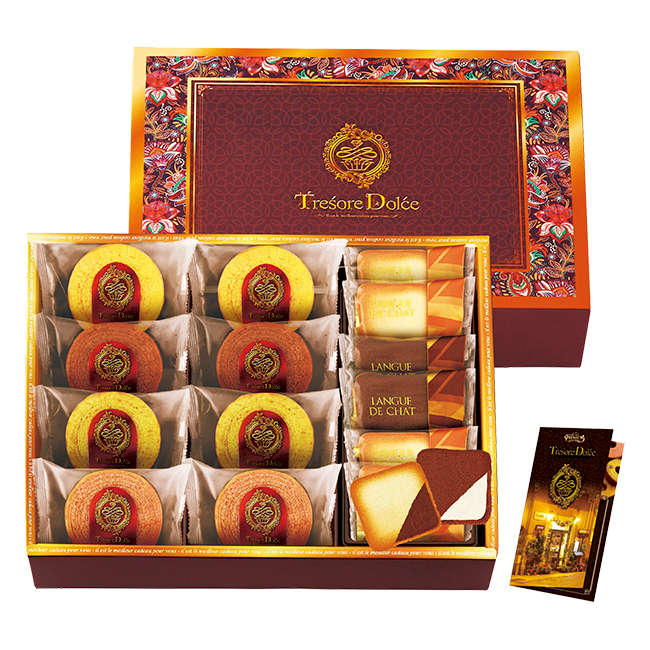 Tresore Dolce フルーツカラーバウム＆ラングドシャ No.36｜特選ギフト