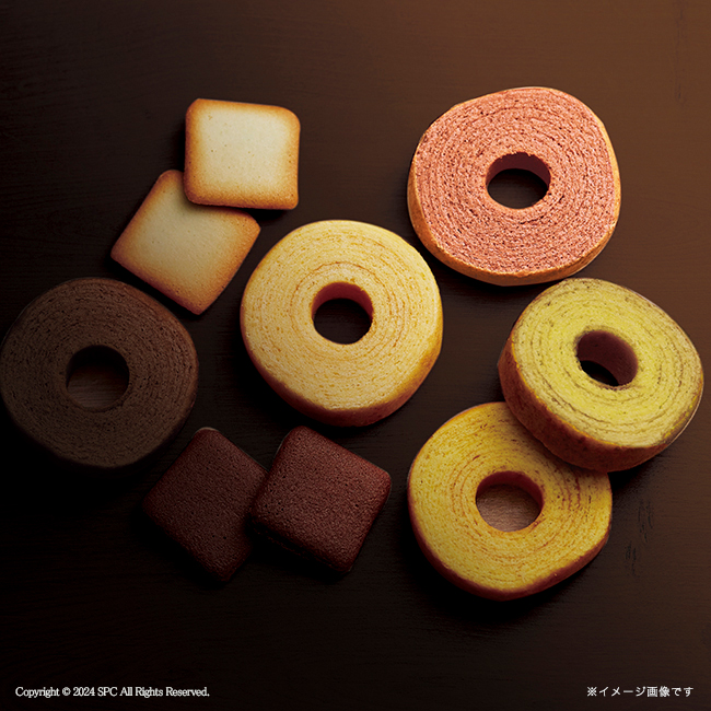 Tresore Dolce フルーツカラーバウム＆ラングドシャ No.36｜特選ギフト