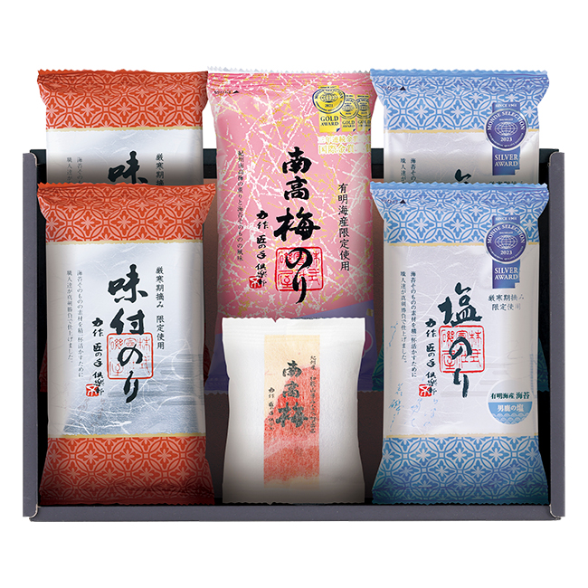 モンドセレクション　金賞銀賞　海苔セット　No.15｜特選ギフト｜