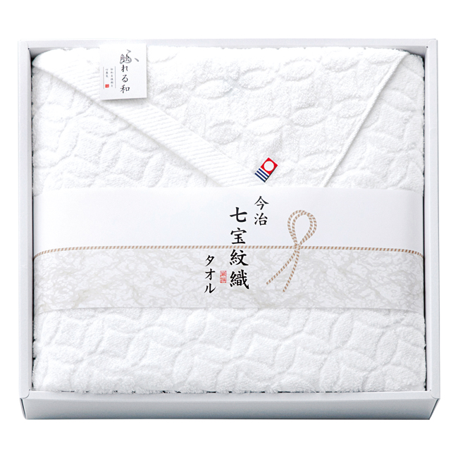【送料無料】 今治タオルブランド　七宝紋織　バスタオル　No.30