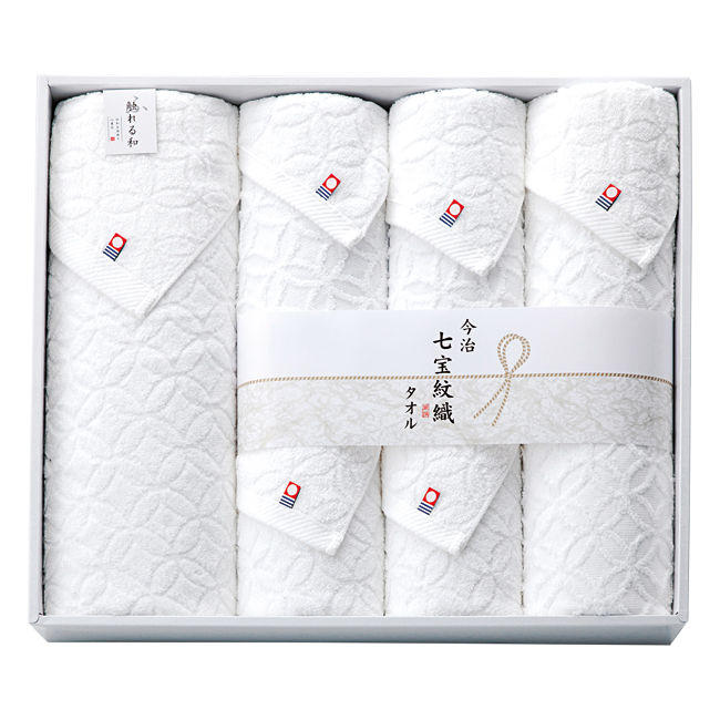 【送料無料】 今治タオルブランド　七宝紋織　タオルセット　No.80
