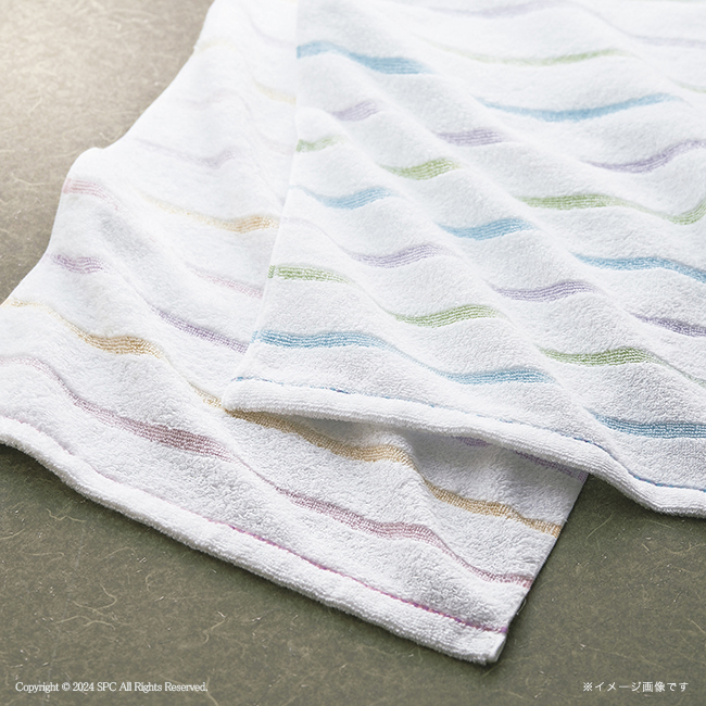 【送料無料】 いいタオル・ふっくらふわふわ　フェイスタオル2P　No.30