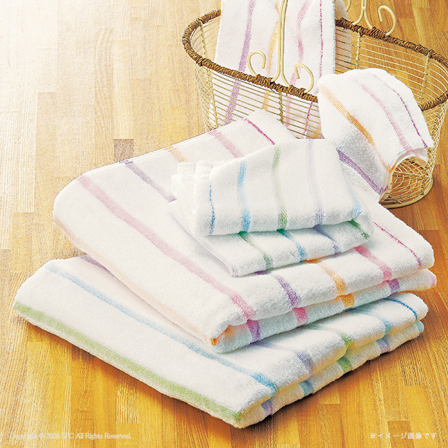 【送料無料】 いいタオル・ふっくらふわふわ　タオルセット　No.65