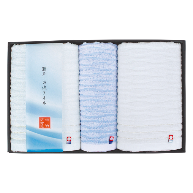 【送料無料】 瀬戸　白波タオルセット　No.60