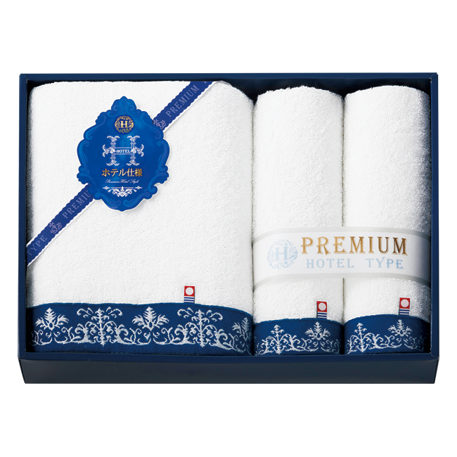 【送料無料】 今治　プレミアムホテル仕様　タオルセット　No.65