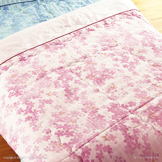【送料無料】 和の色彩　三河木綿　ダブルガーゼ肌布団2P　No.200